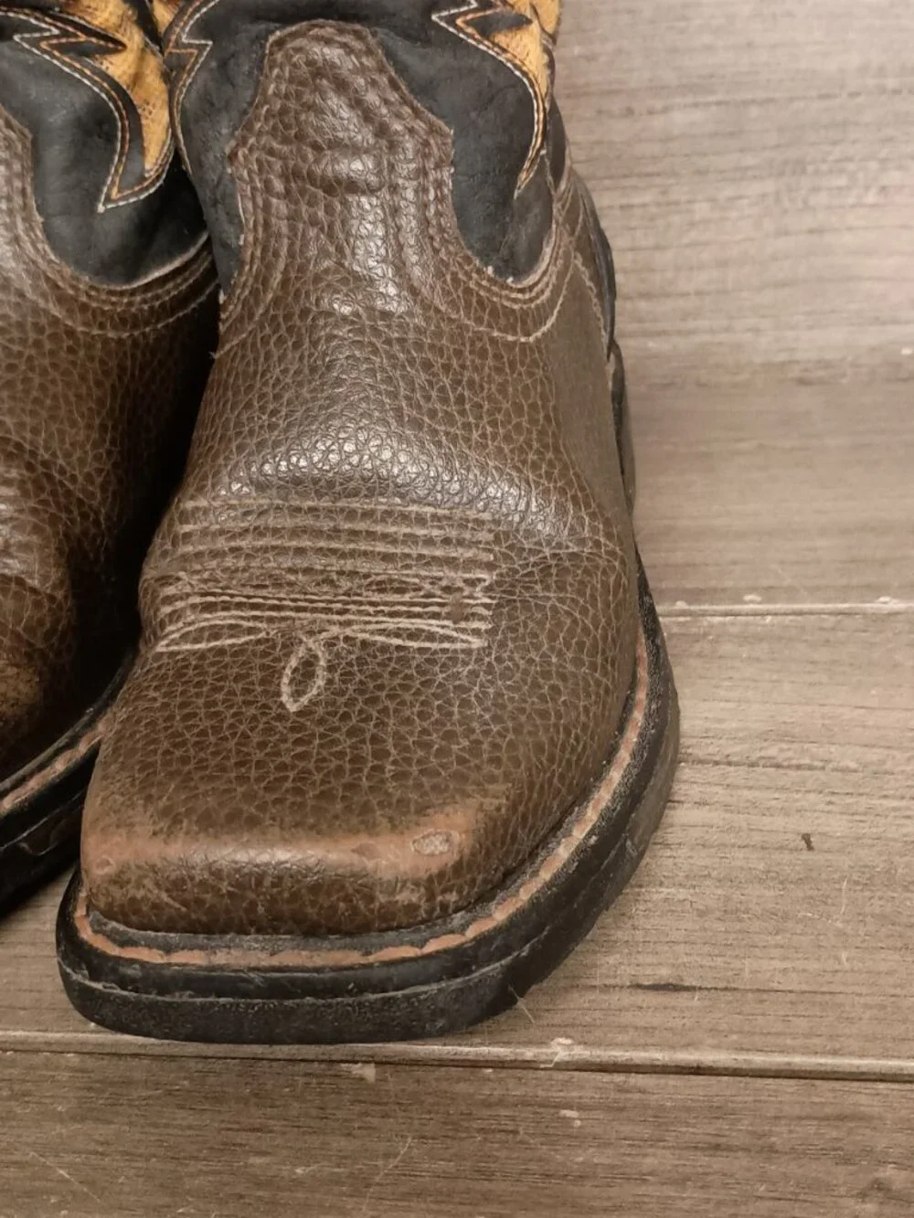 Ariat Work Kids VentTek Western Cowboy Boots Kids Size 13 10034159